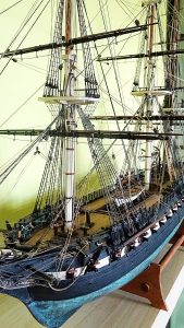 Model lode USS Costitution