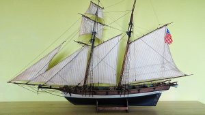 Model lode Baltimore schooner Lynx